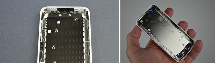 IPHONE5C中板整體加工案例